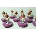 Subbuteo Andrew Table Soccer Aston Villa 1985-86 on Classic Hasbro Bases